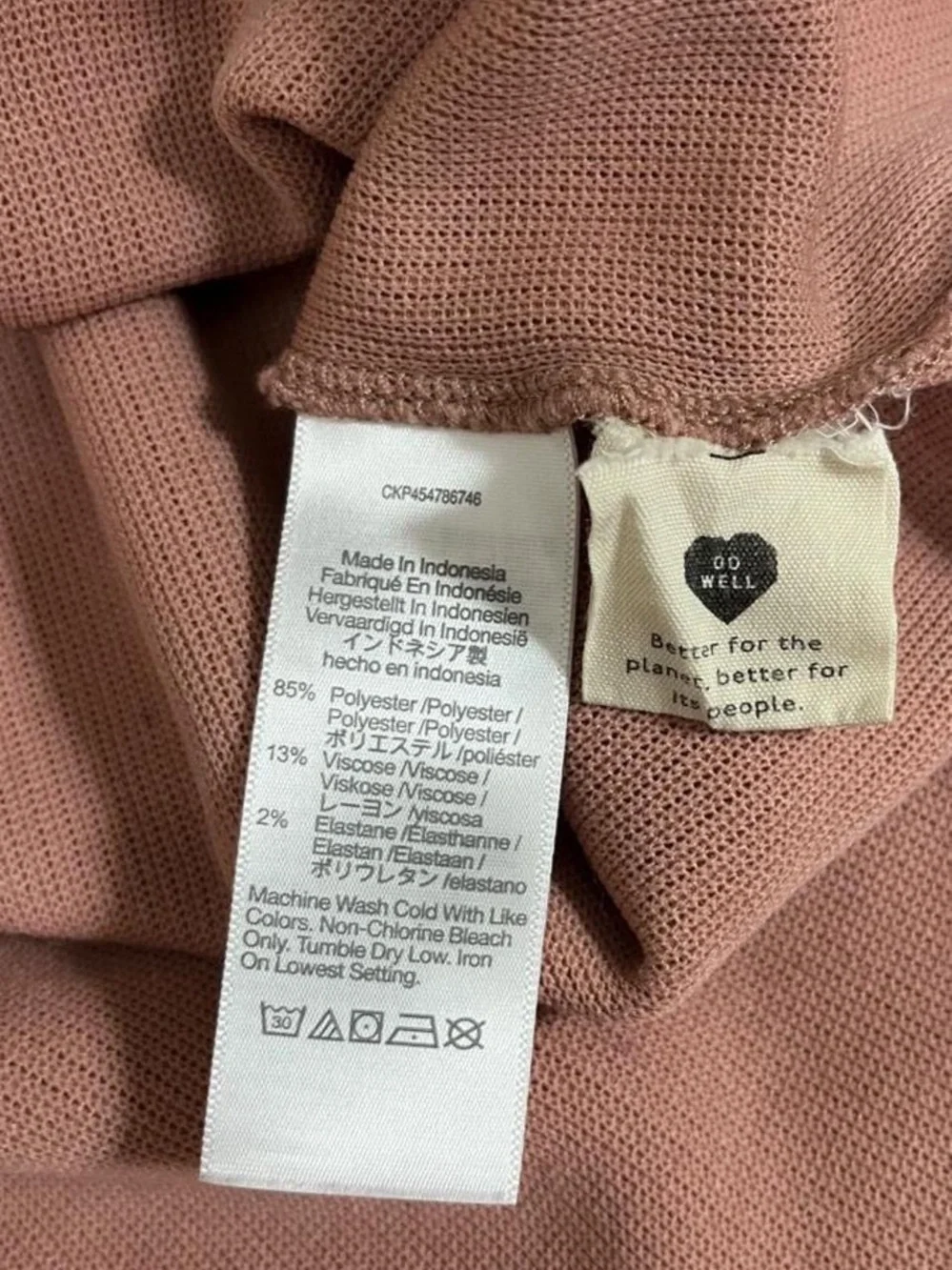 Madewell Pink Fall Boho Cottagecore Knit Cropped Women’s XS Sweater EUC